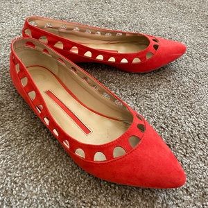 Red New Direction Flats